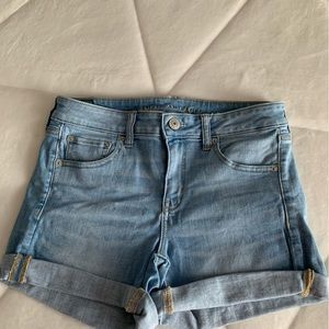 American Eagle MIDI jean shorts